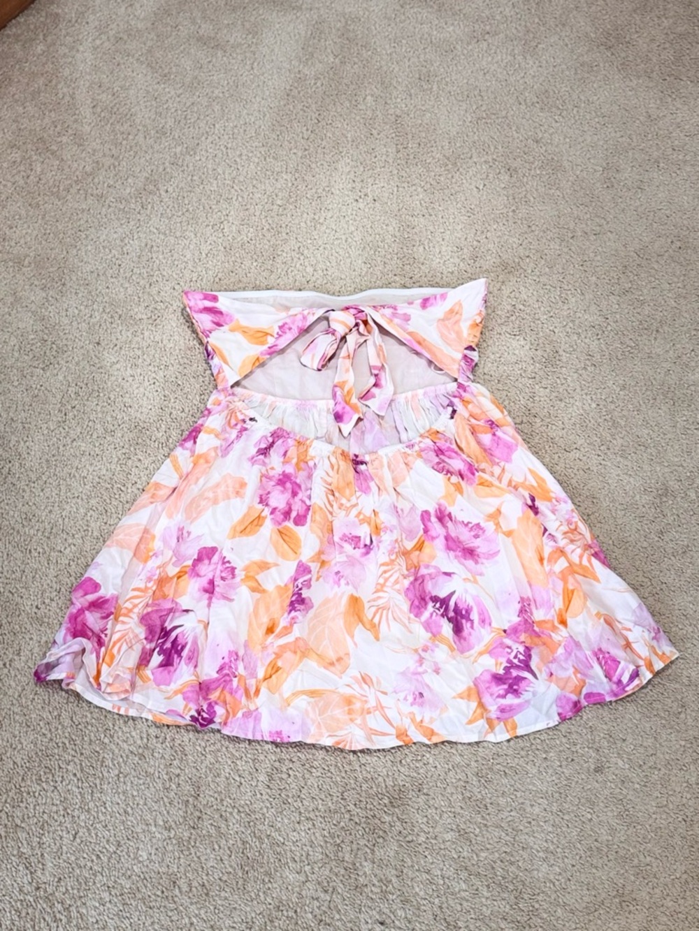 HELLO MOLLY LONG YACHT DAYS, MINI DRESS FLORAL Size 6, NWT! - Picture 8 of 13